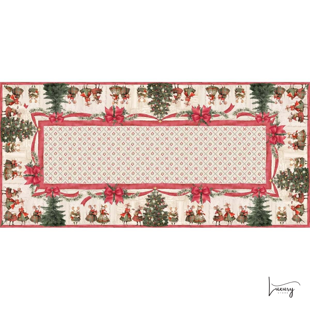Blanc Mariclò Tovaglia La Favola di Natale Collection