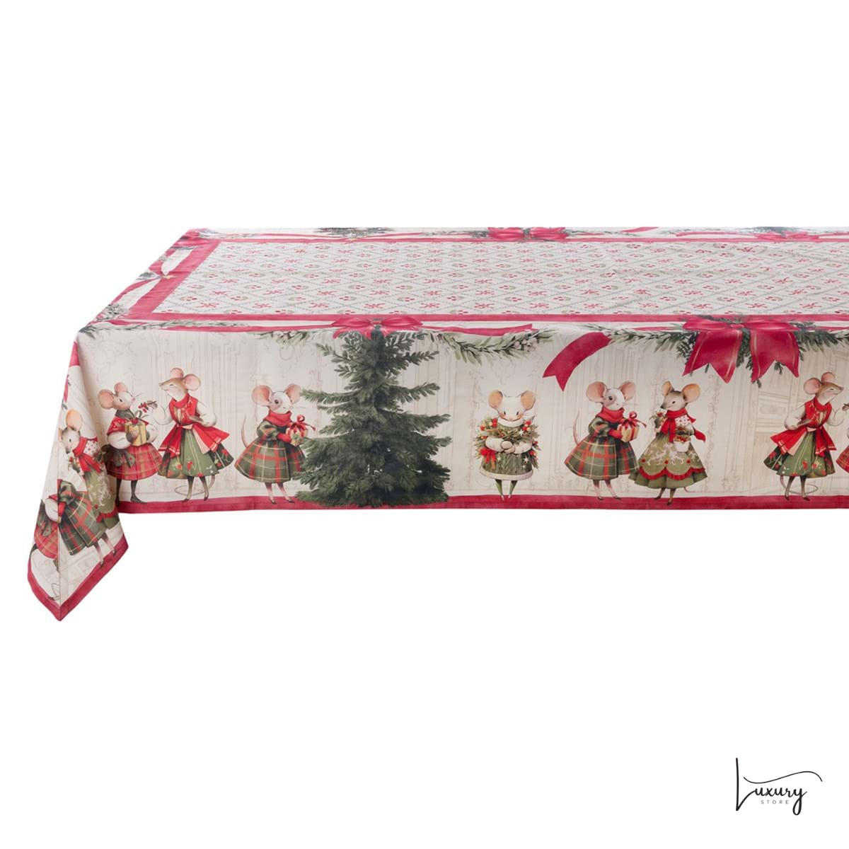 Blanc Mariclò Tovaglia La Favola di Natale Collection