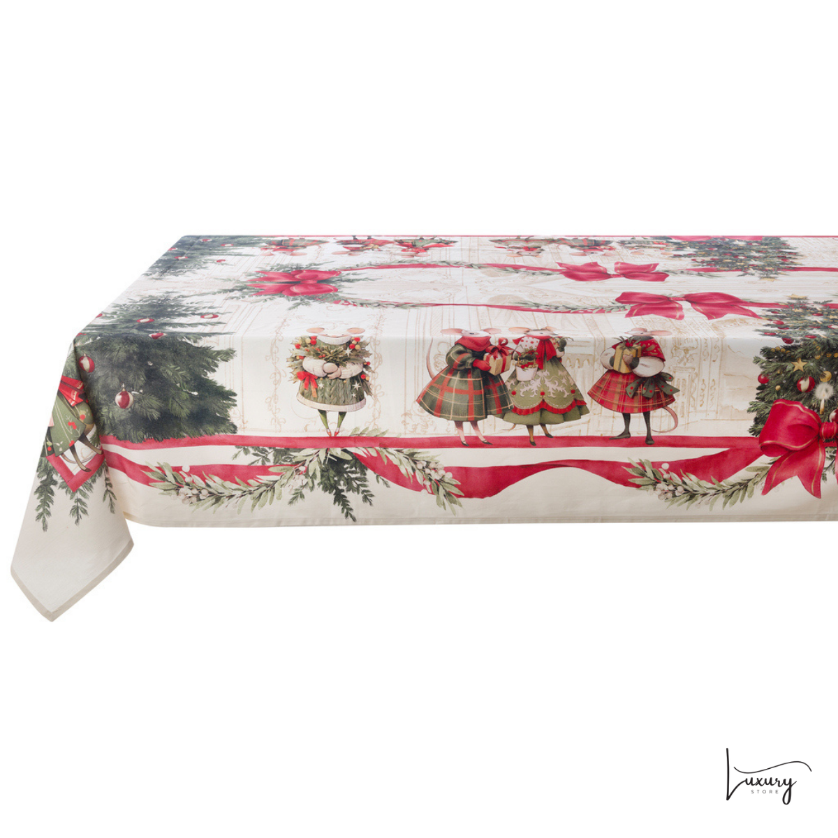 Blanc Mariclò Tovaglia La Favola di Natale Collection