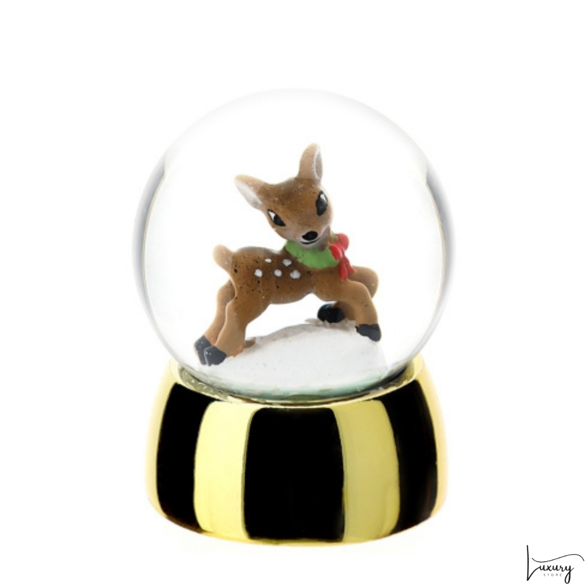 Hervit Palla acqua/neve in resina h. 4,5 cm