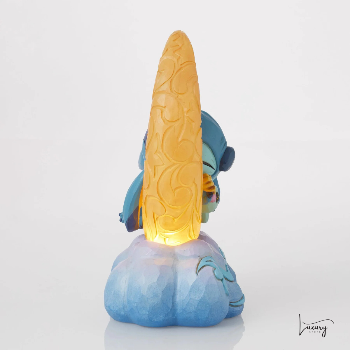 Disney Tradition Figurina Stitch e Souillon Luna luminosa