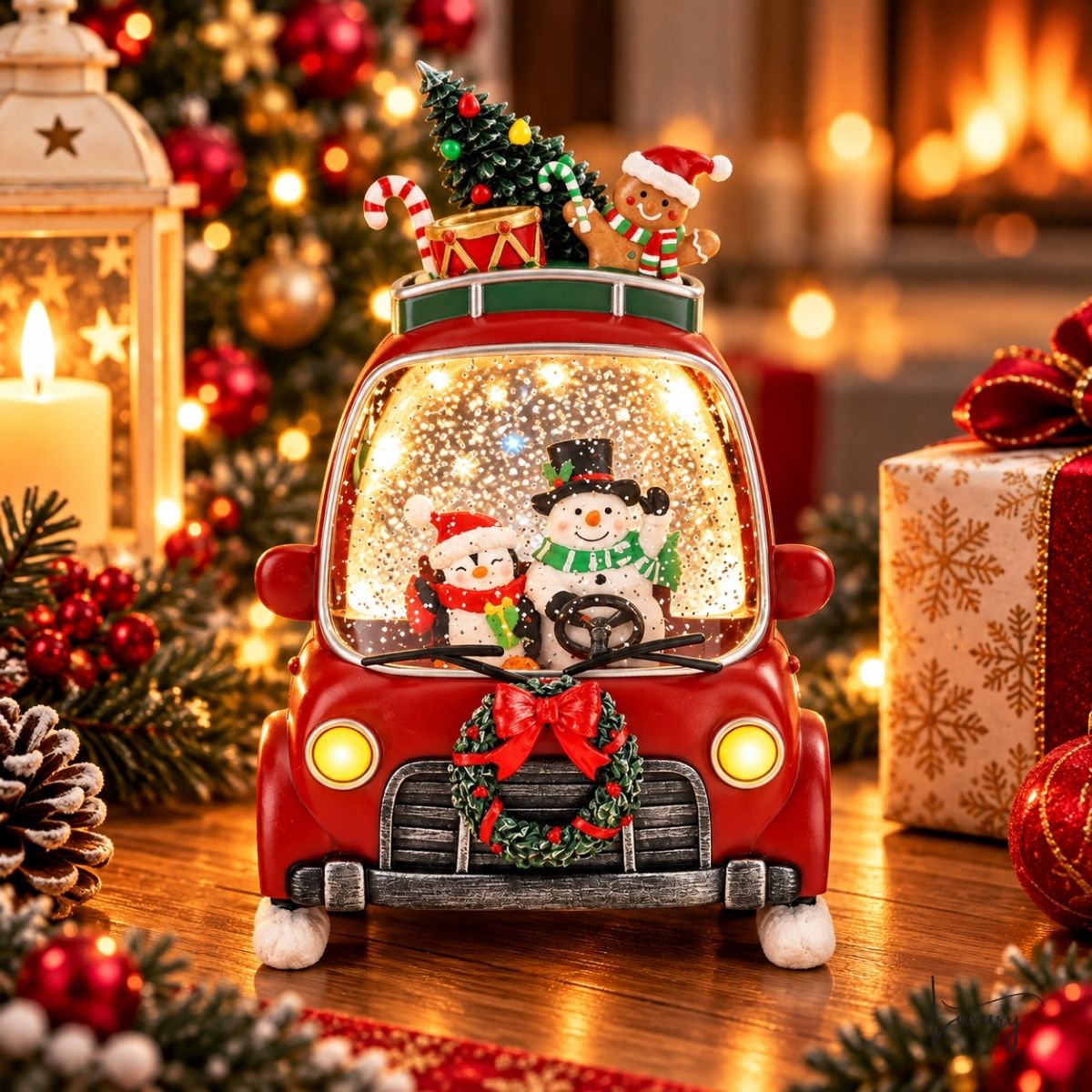 Hervit Carillon Automobile frontale Palla acqua neve