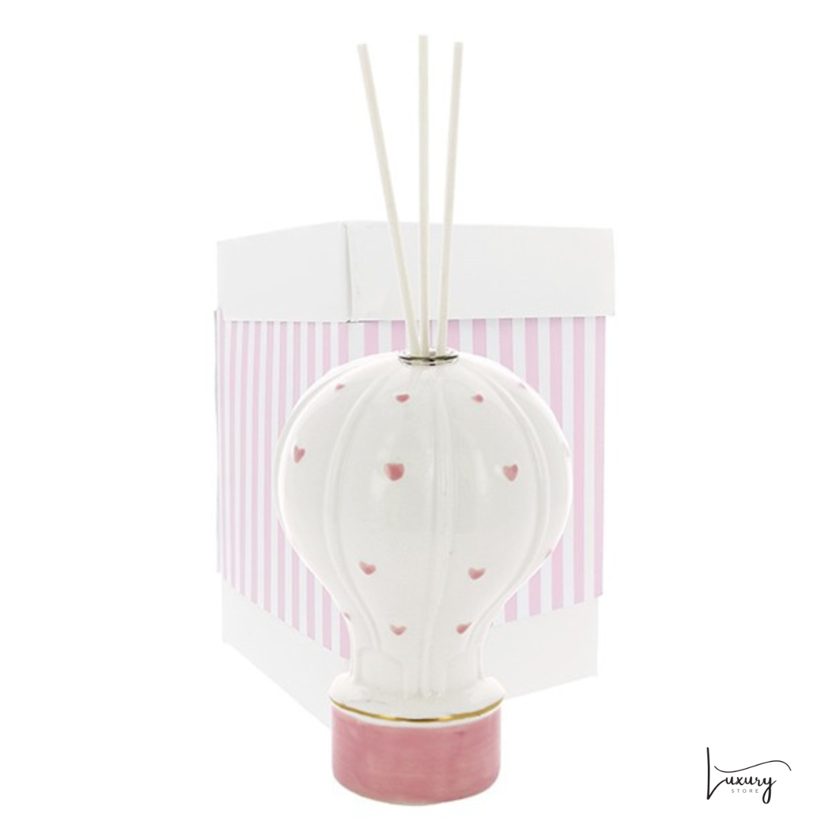 Diffusore di fragranza Mongolfiera con cuori