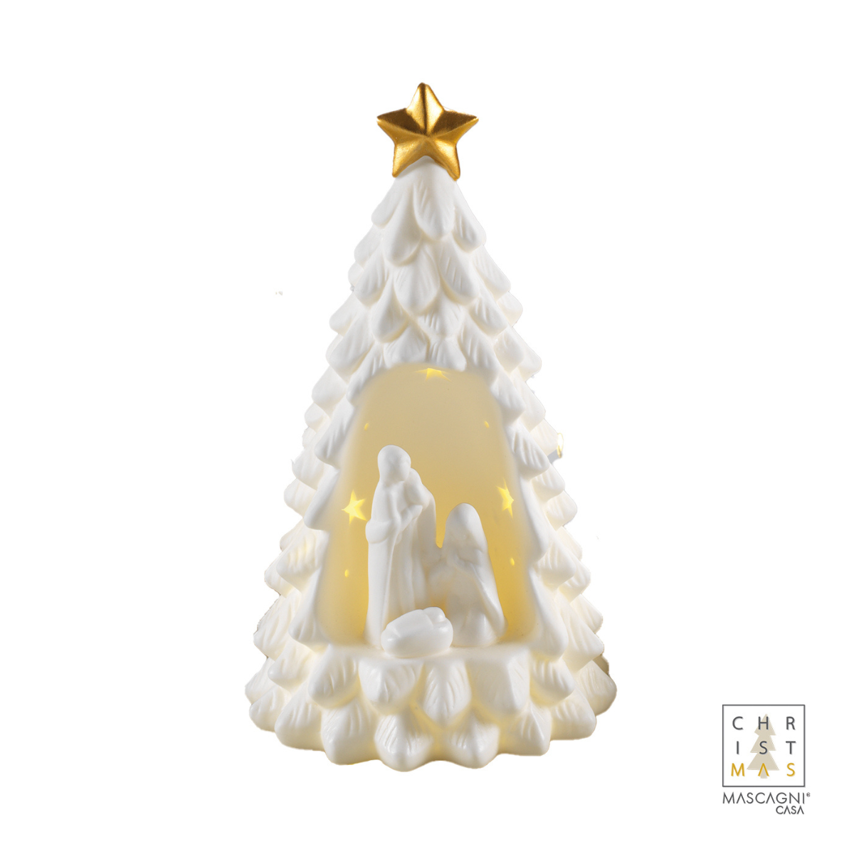 Mascagni Natività Led H. 21 cm