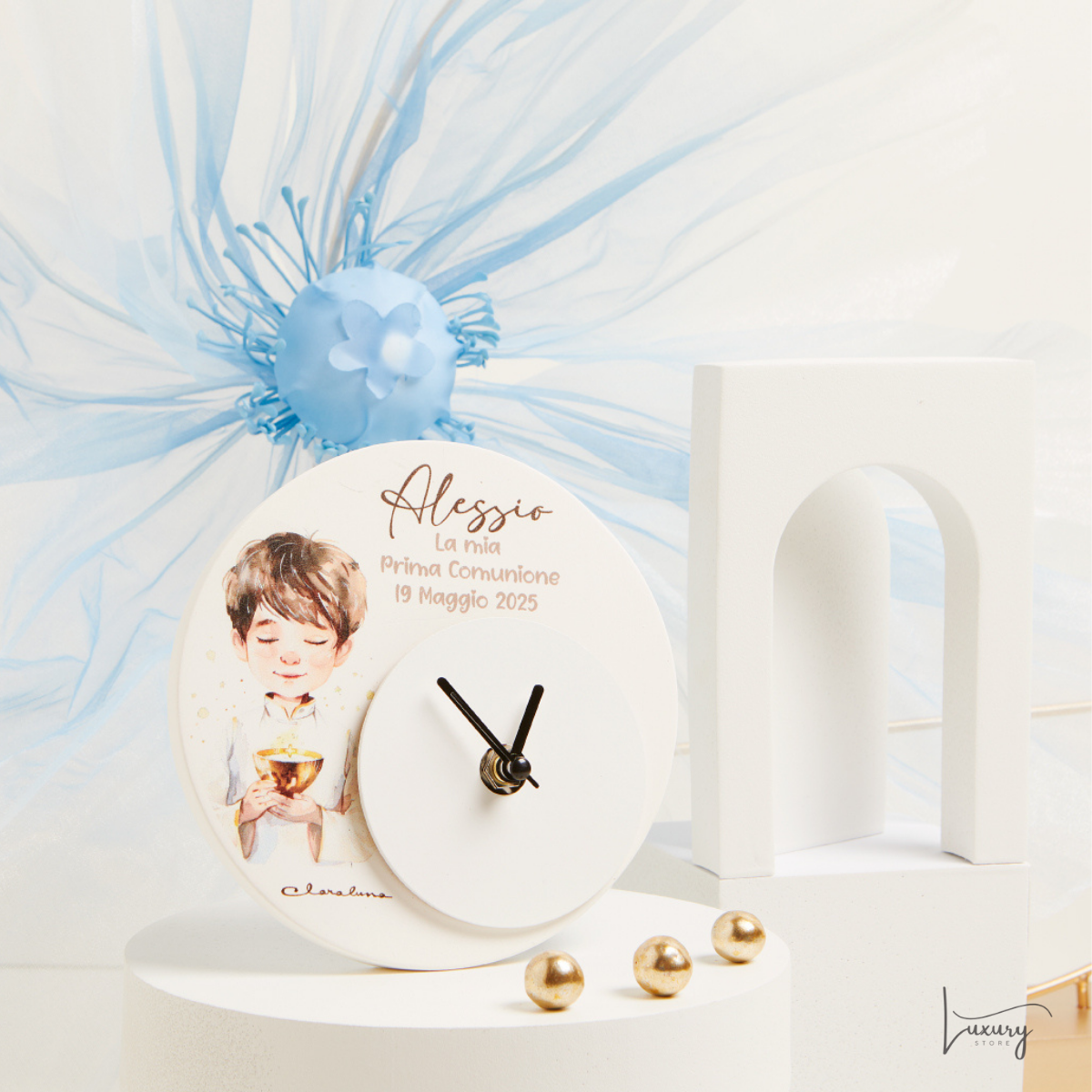 Claraluna Orologio Prima Comunione Personalizzabile