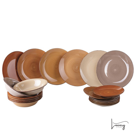 Villa D'Este Servizio Shade Chocolate 18 pz