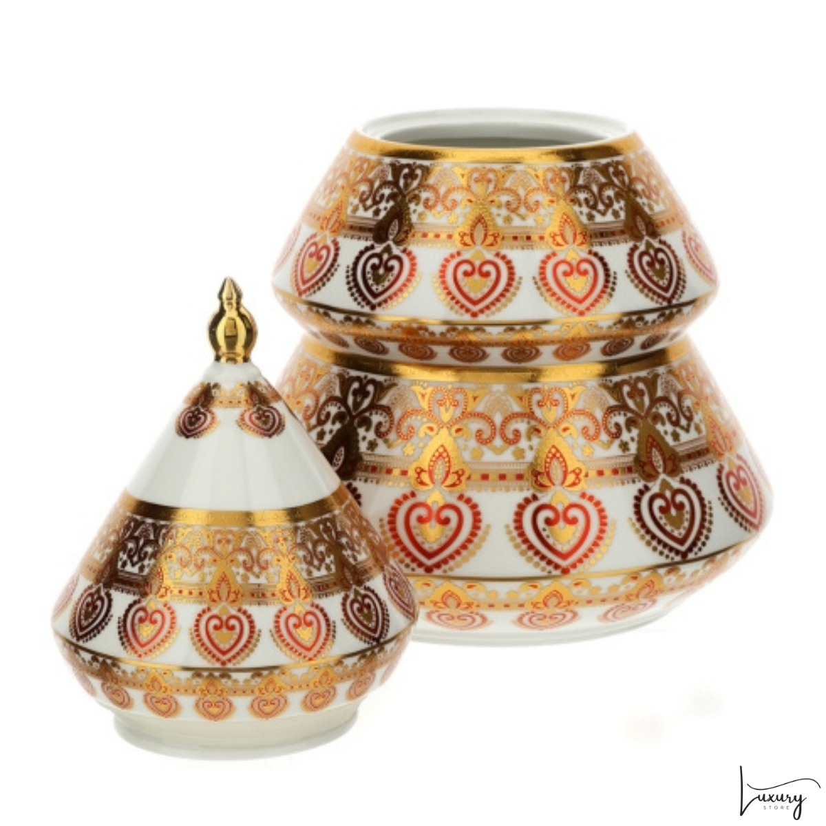 Hervit Contenitore Albero di Natale Byzantium