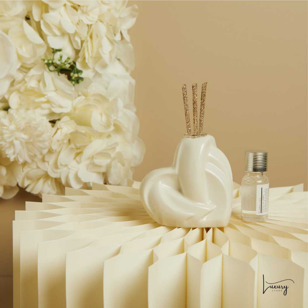 Claraluna Diffusore Cuore intreccio piccolo