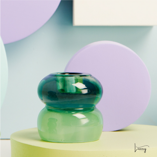 Claraluna Candelabro bicolore verde