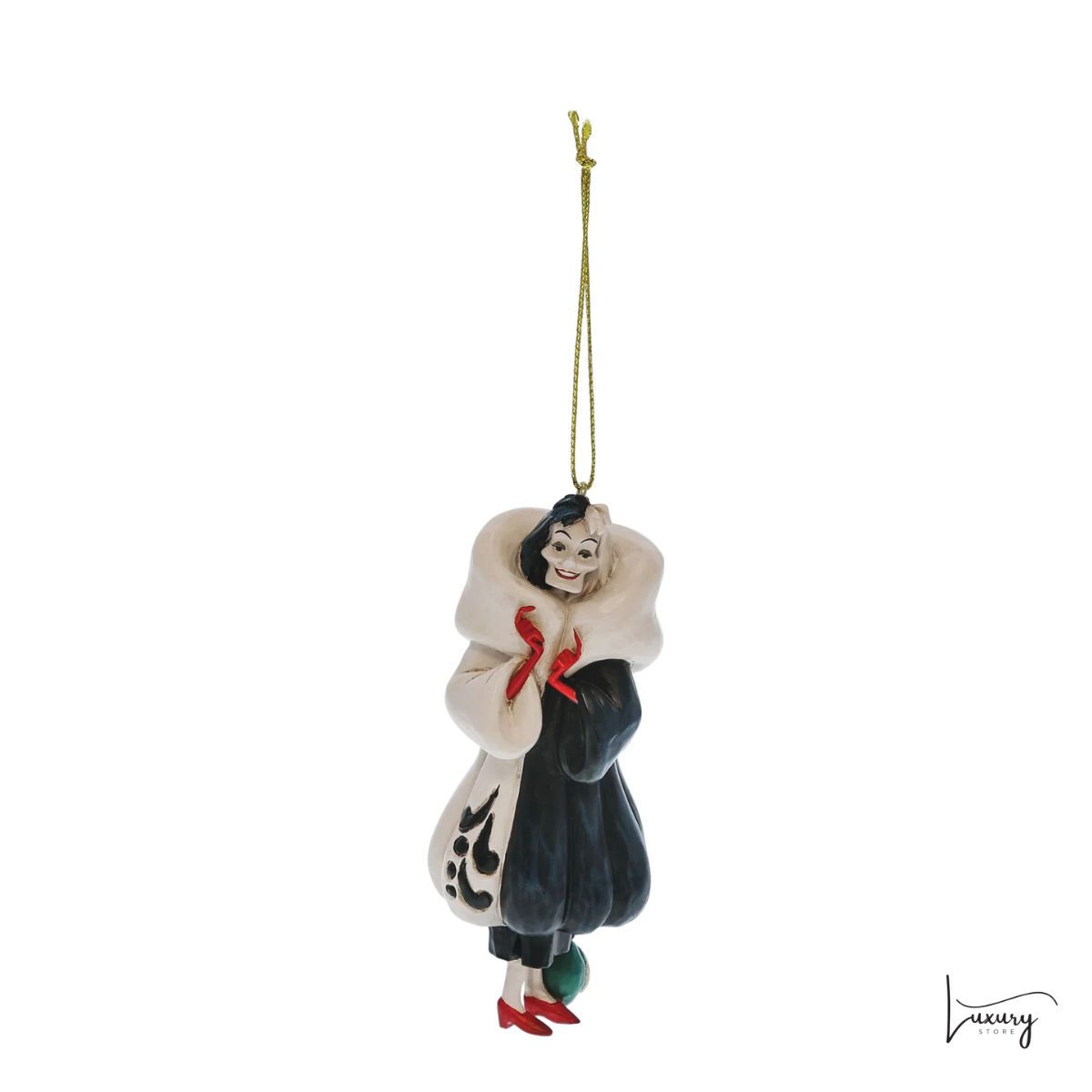 Disney Jim Shore Addobbo per Albero Crudelia