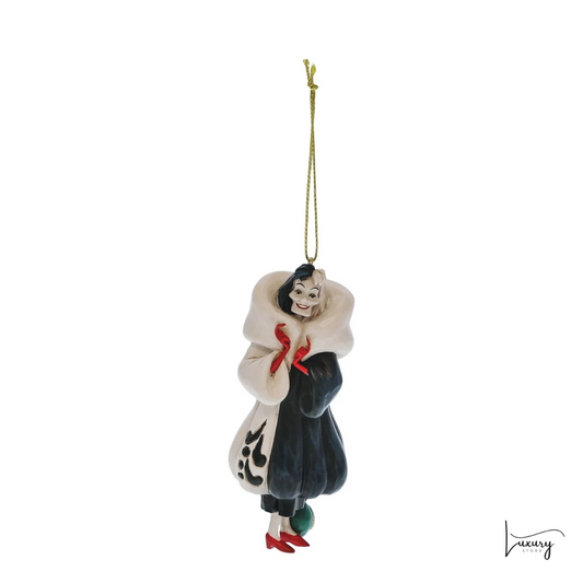 Disney Jim Shore Addobbo per Albero Crudelia