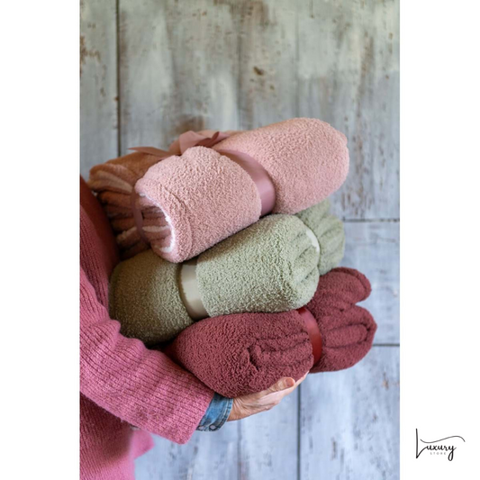 Blanc Mariclò Plaid Sherpa 140*170