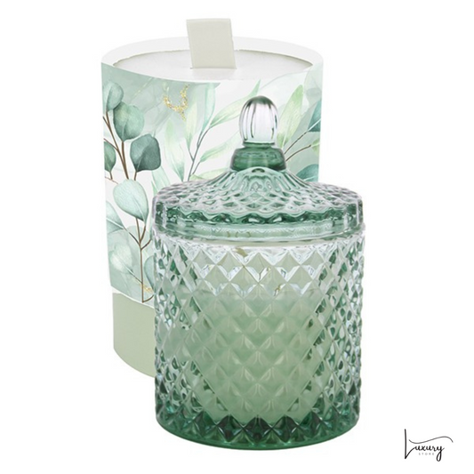 Candela profumata Potique in vetro Verde