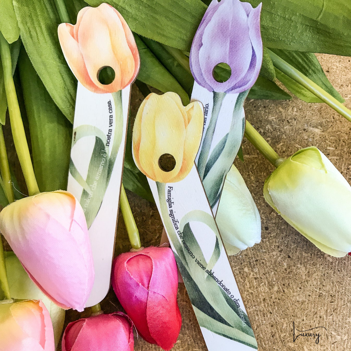 Beccalli Segnalibro Tulipano