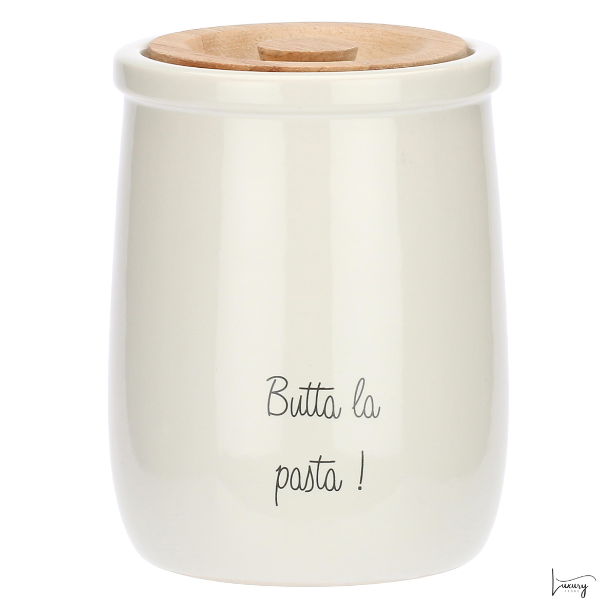 La Porcellana Bianca Gli Onesti Barattolo Sale