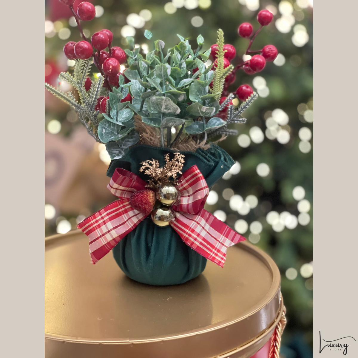 Cherry and Peach Segnaposto Alberello