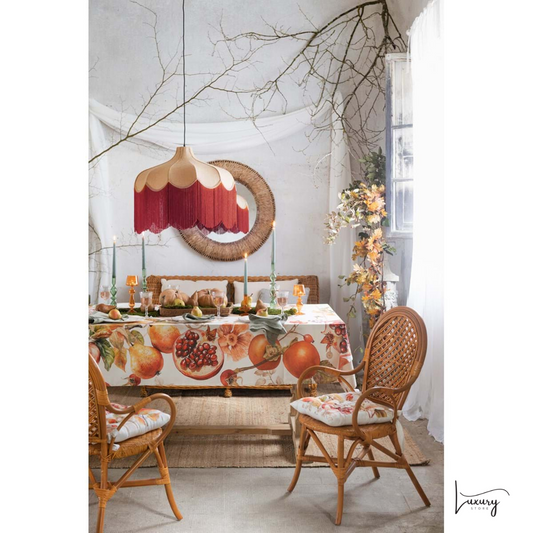 Blanc Mariclò Tovaglia da tavola 150*220 Persimmon Collection