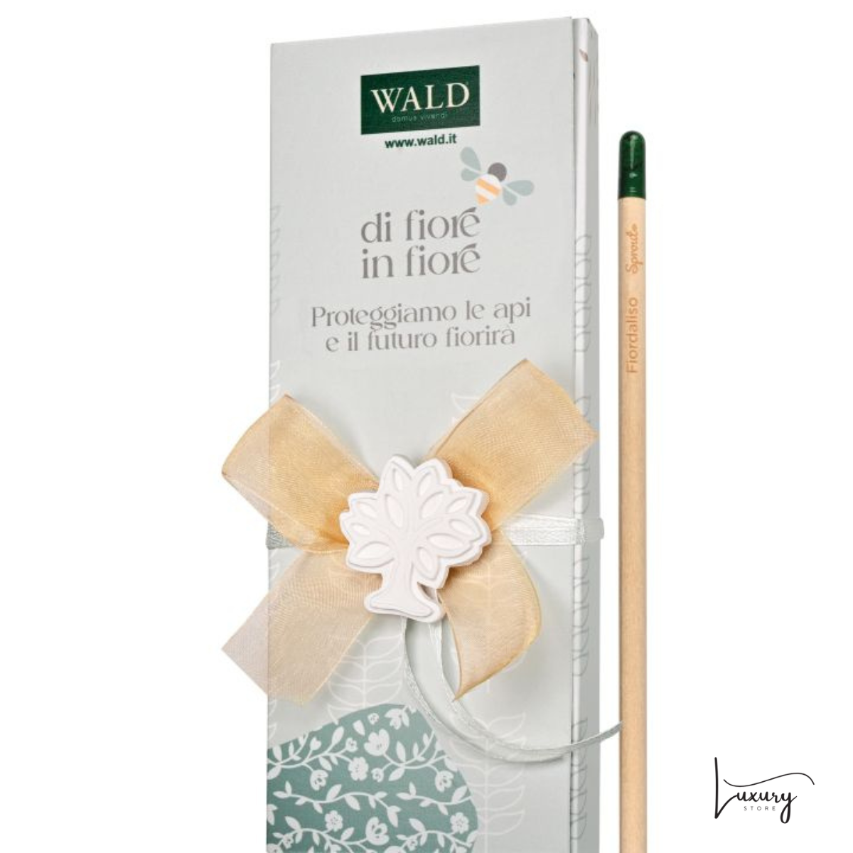 Wald Scatola con Matita Piantabile con gessetto Albero