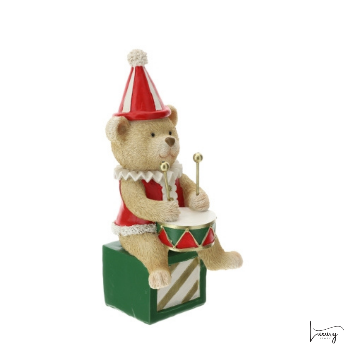 Hervit  Orsetti Musicisti in resina h. 20cm