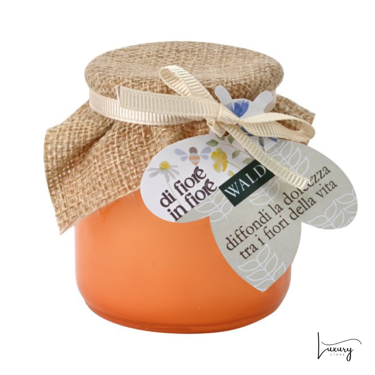 Wald Candela Barattolino in vetro Arancione