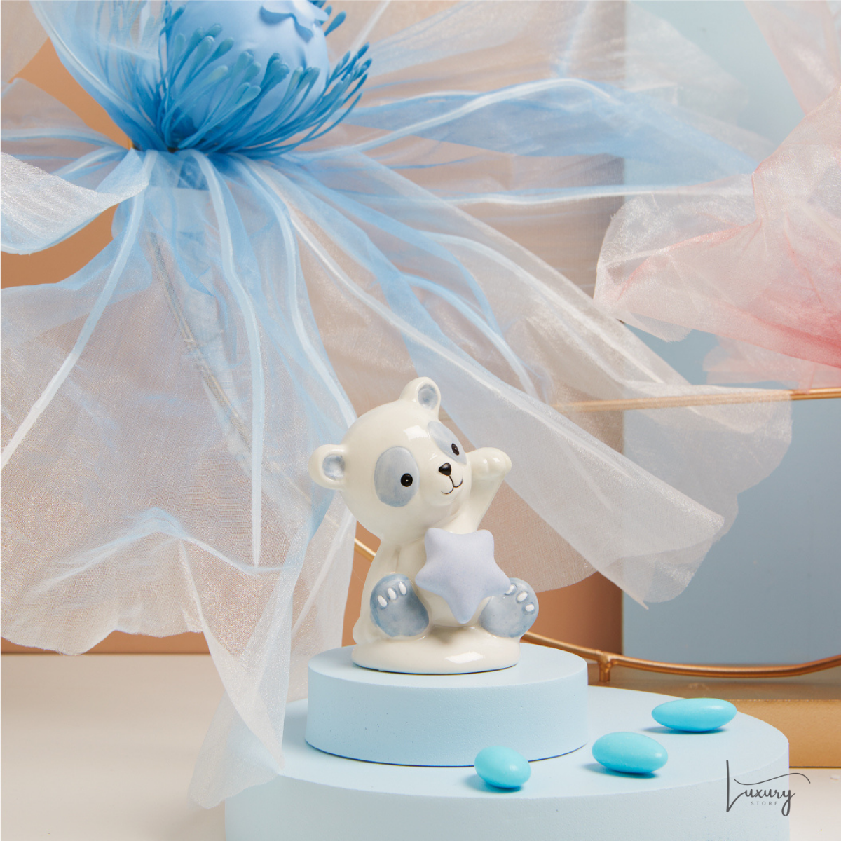 Claraluna Panda Azzurro