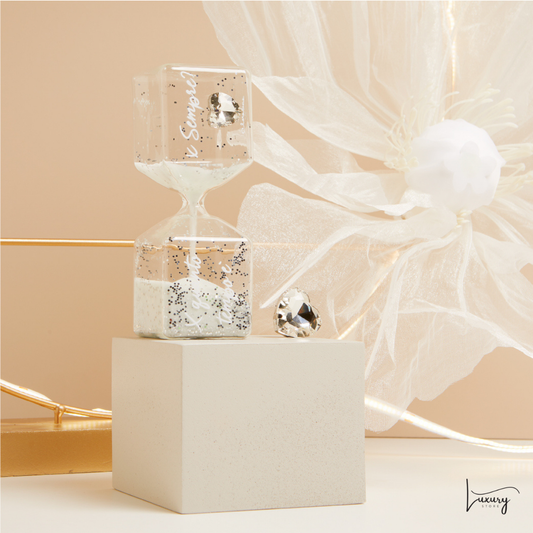 Claraluna Clessidra grande bianca