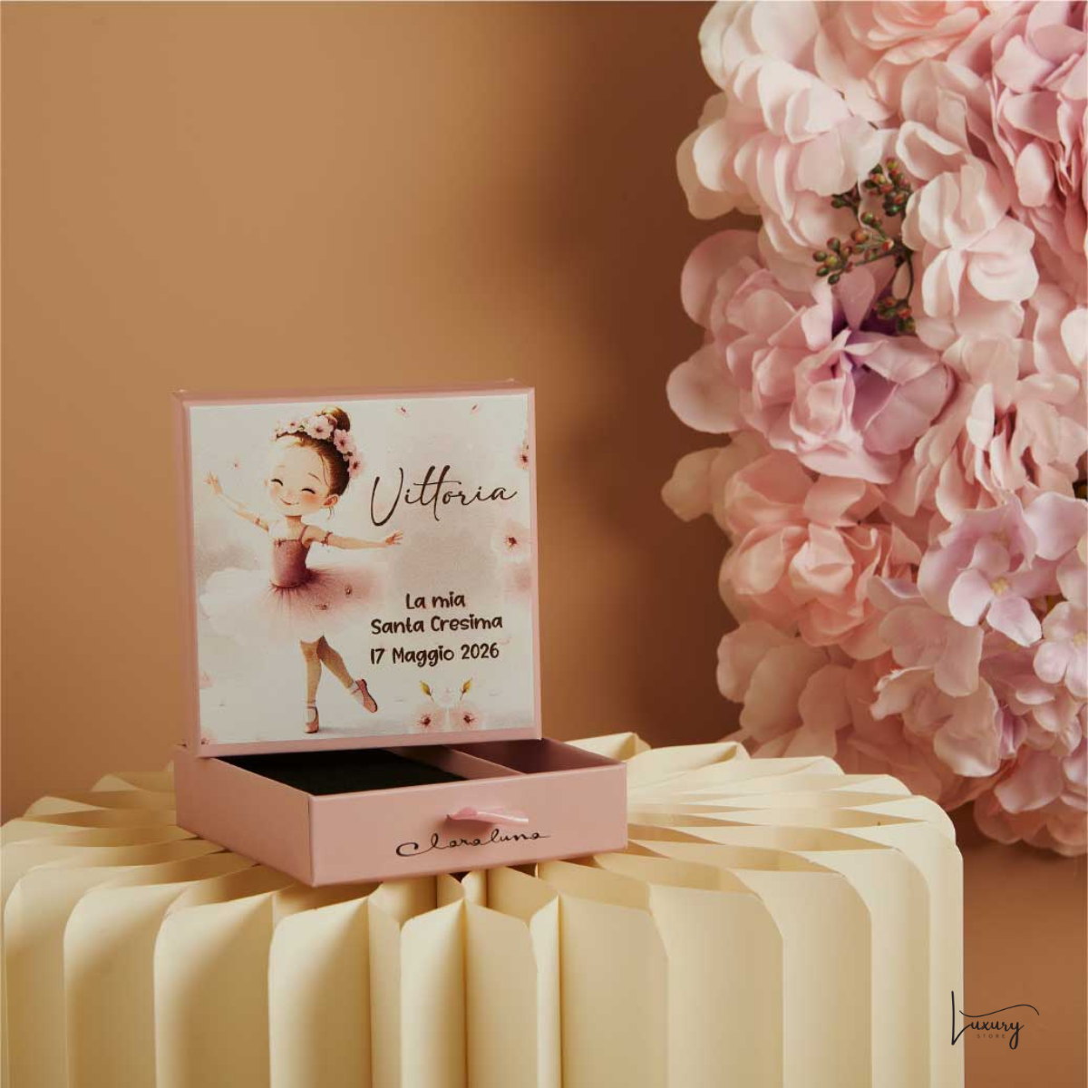 Claraluna Scatola degustazione Ballerina Personalizzabile