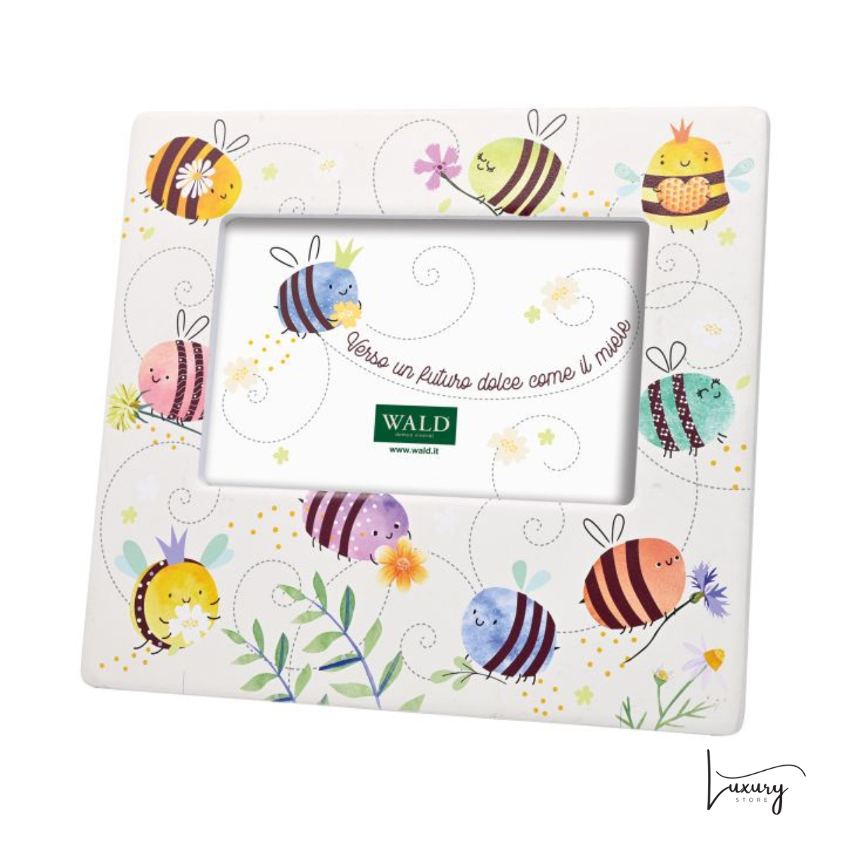 Wald Portafoto in ceramica "Dolce come il miele"