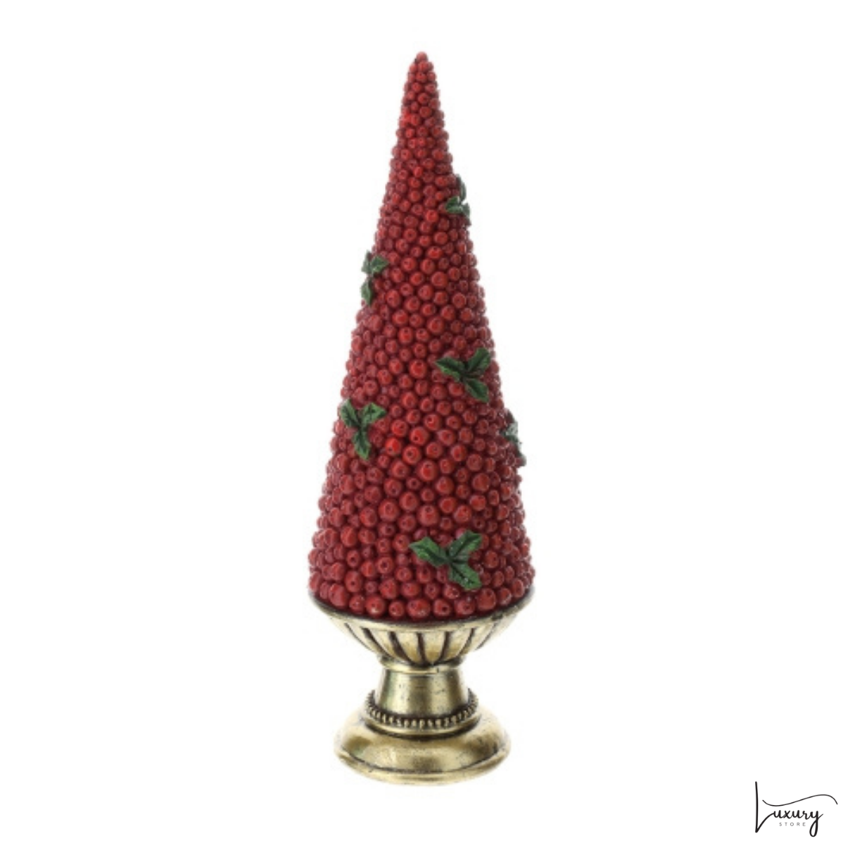 Hervit Albero di Natale con Bacche Rosse