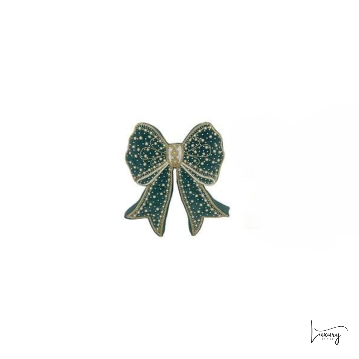 Blanc Mariclò Cuscino sagomato Fiocco Cuscini di Natale Collection