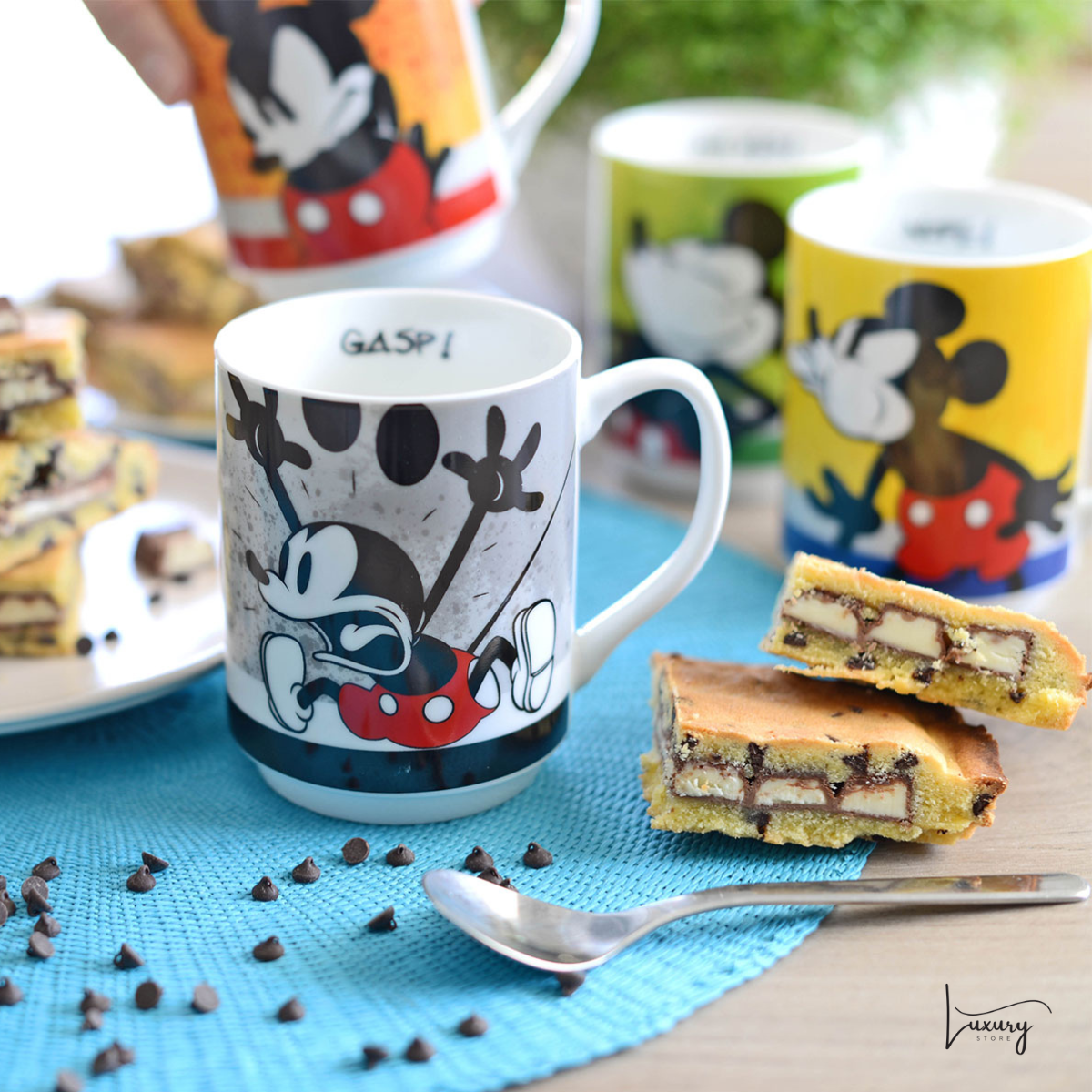 Egan Mug impilabile Mickey Grigio