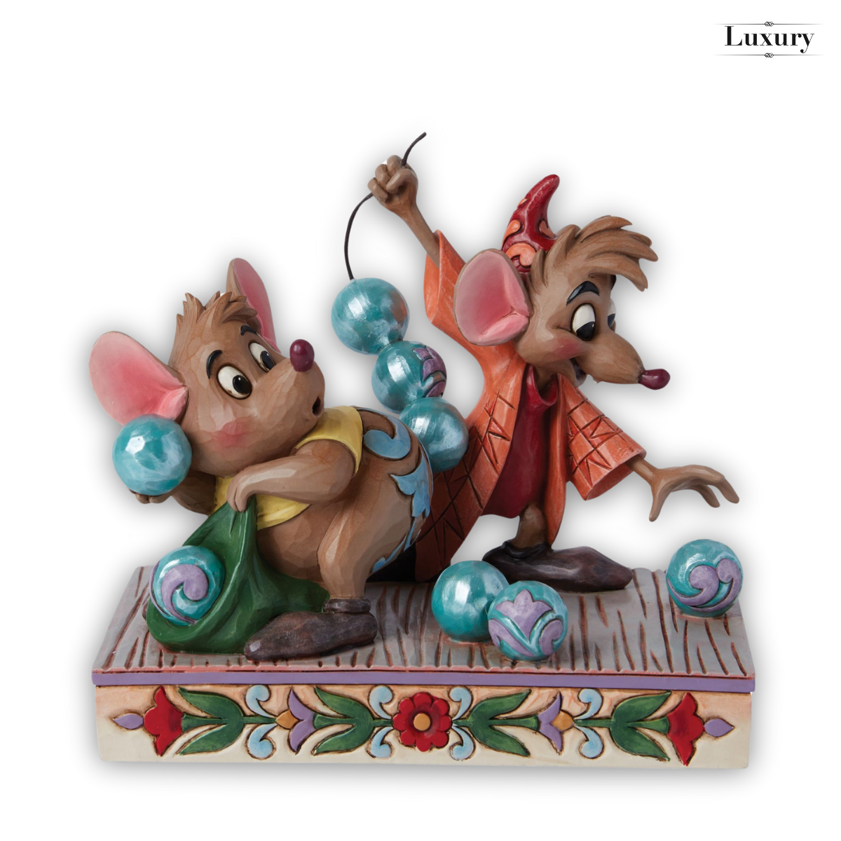 Disney Jim Shore Statuetta Jaq e Gus Cenerentola