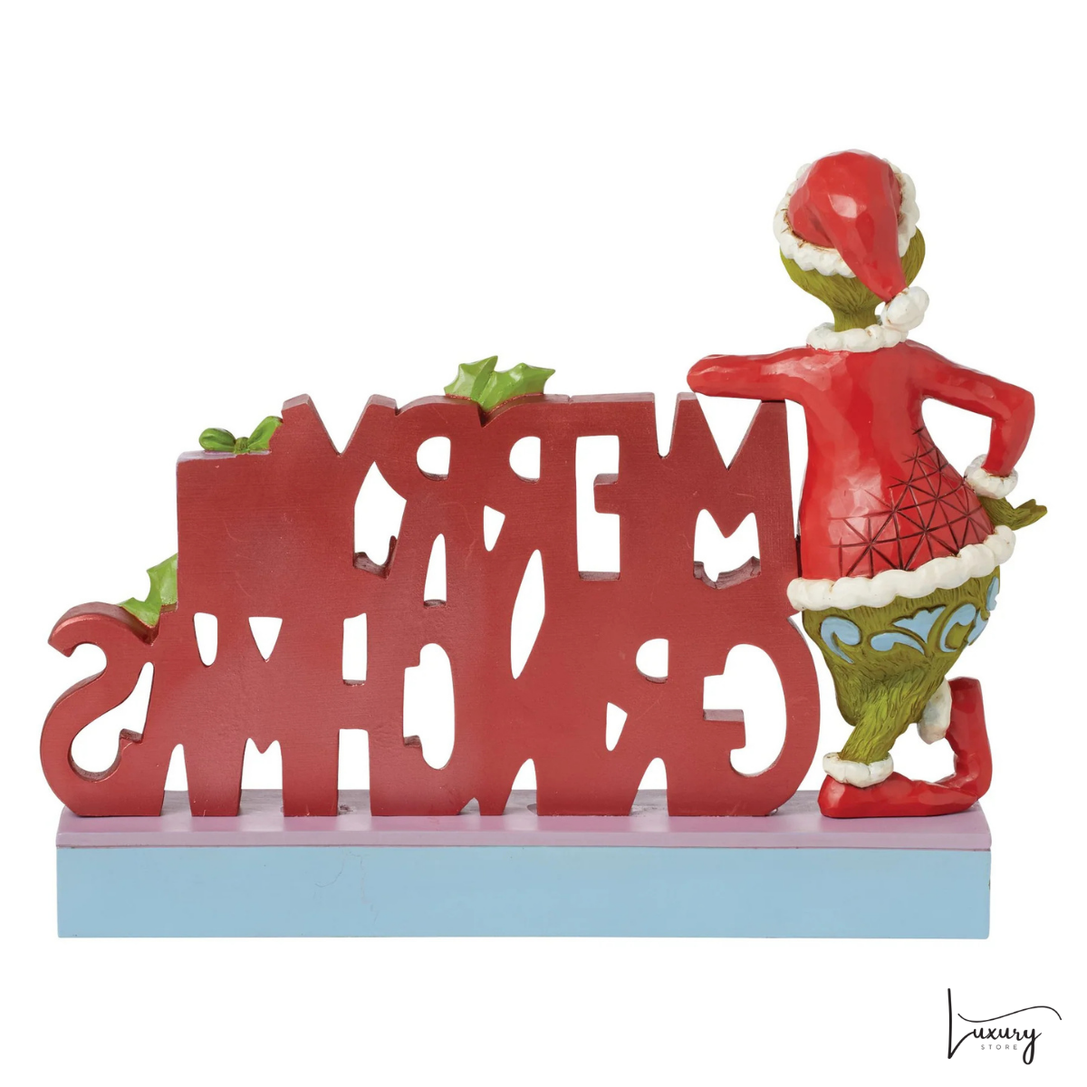 Disney Jim Shore Statuina MerryGRINCHMAS