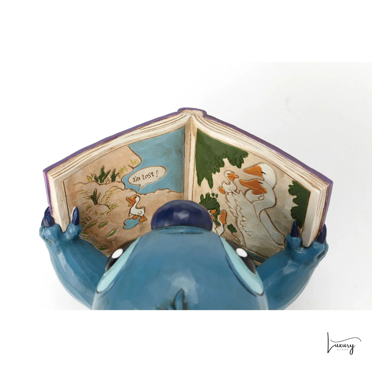 Disney Tradition Figurina Stitch con libro