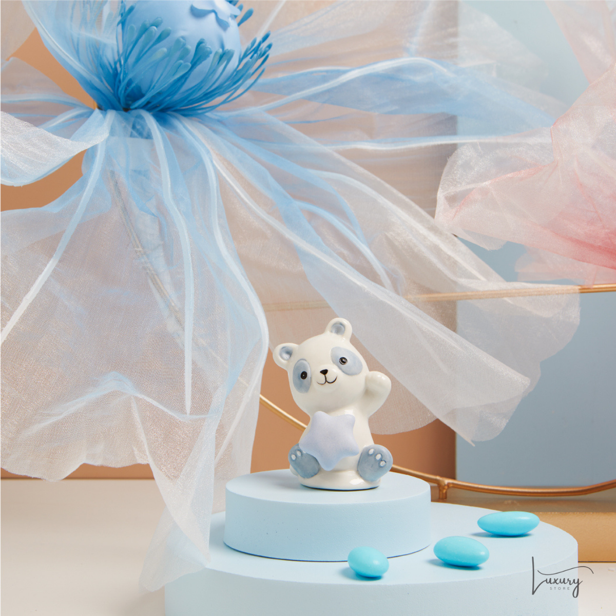 Claraluna Panda Azzurro