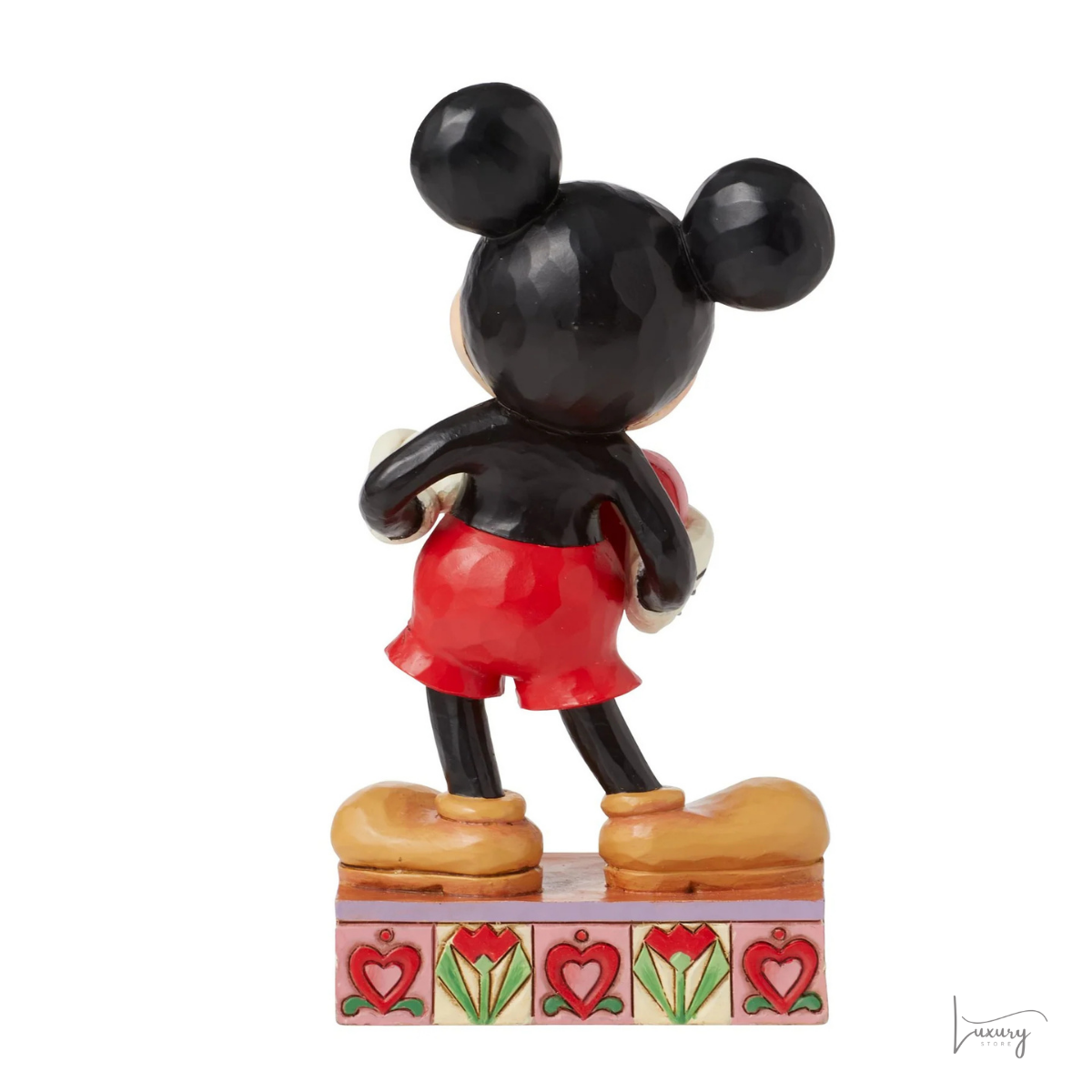 Disney Jim Shore Statuetta Topolino con cuore personalizzabile
