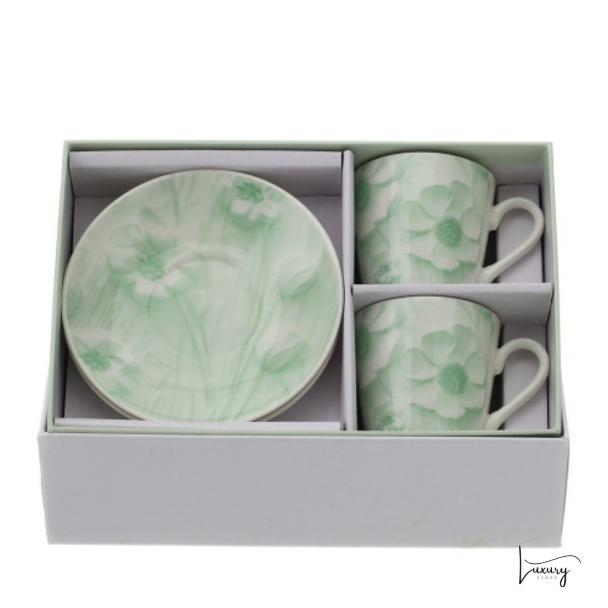 Hervit Set 2 tazzine da caffè collezione canvas