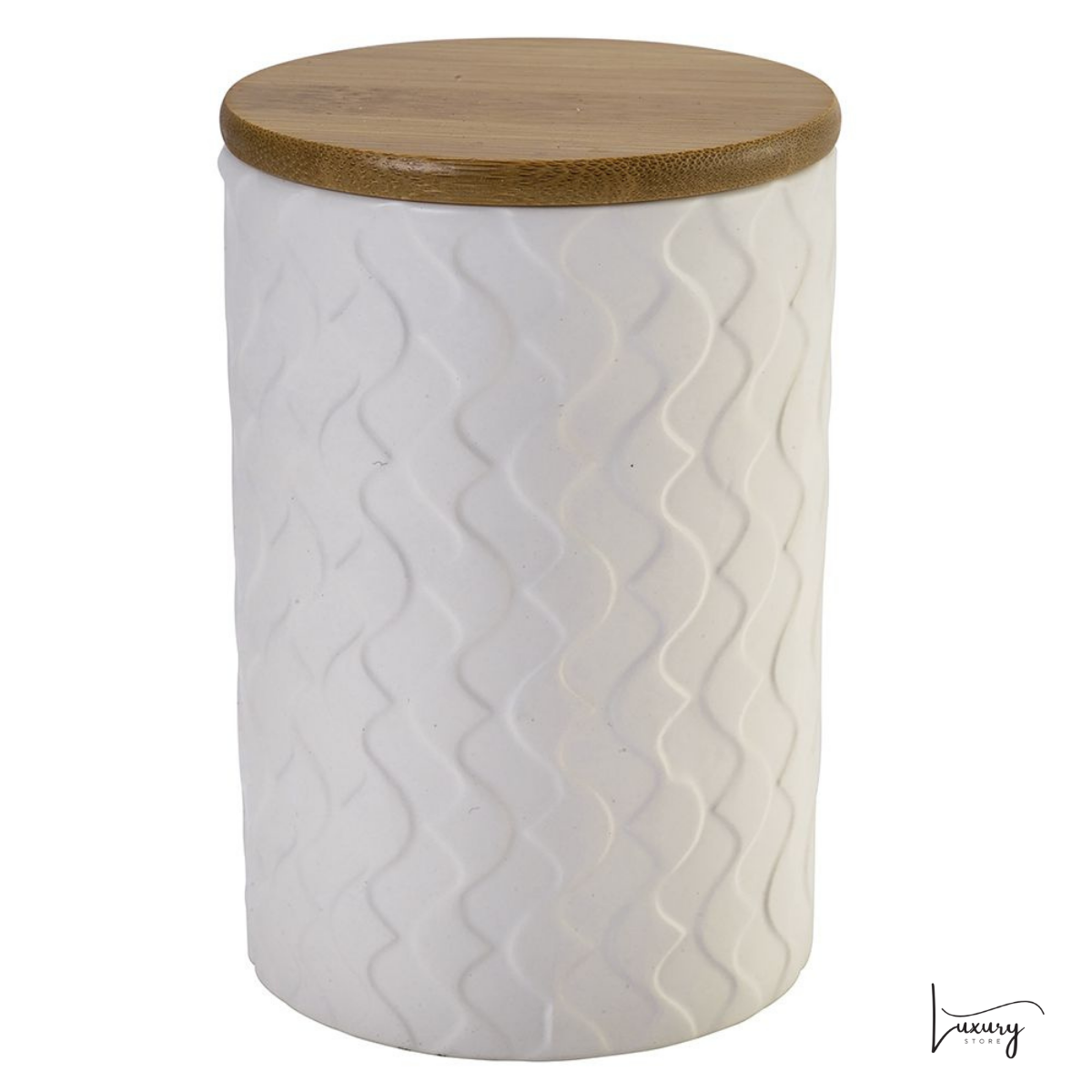 Villa D'este Shade of Shape Geometrie Set 3 Barattoli Bianchi