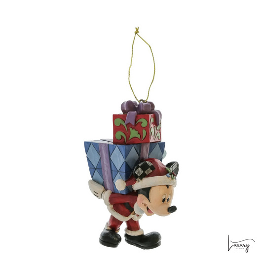 Disney Jim Shore Addobbo per Albero Topolino con pacchetti regalo