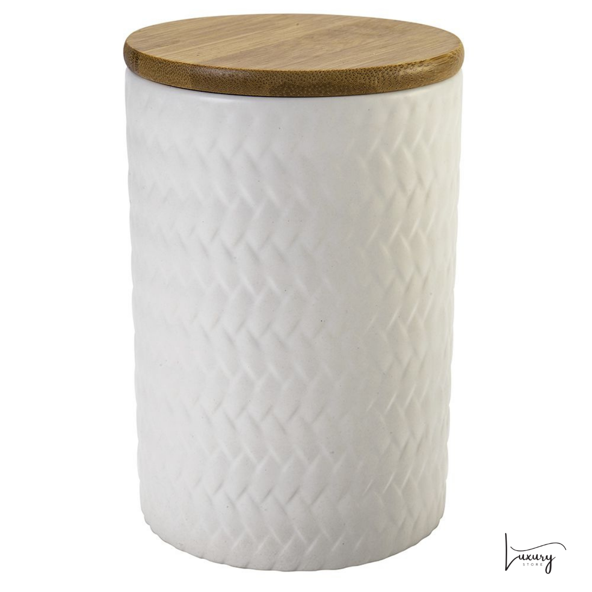 Villa D'este Shade of Shape Geometrie Set 3 Barattoli Bianchi