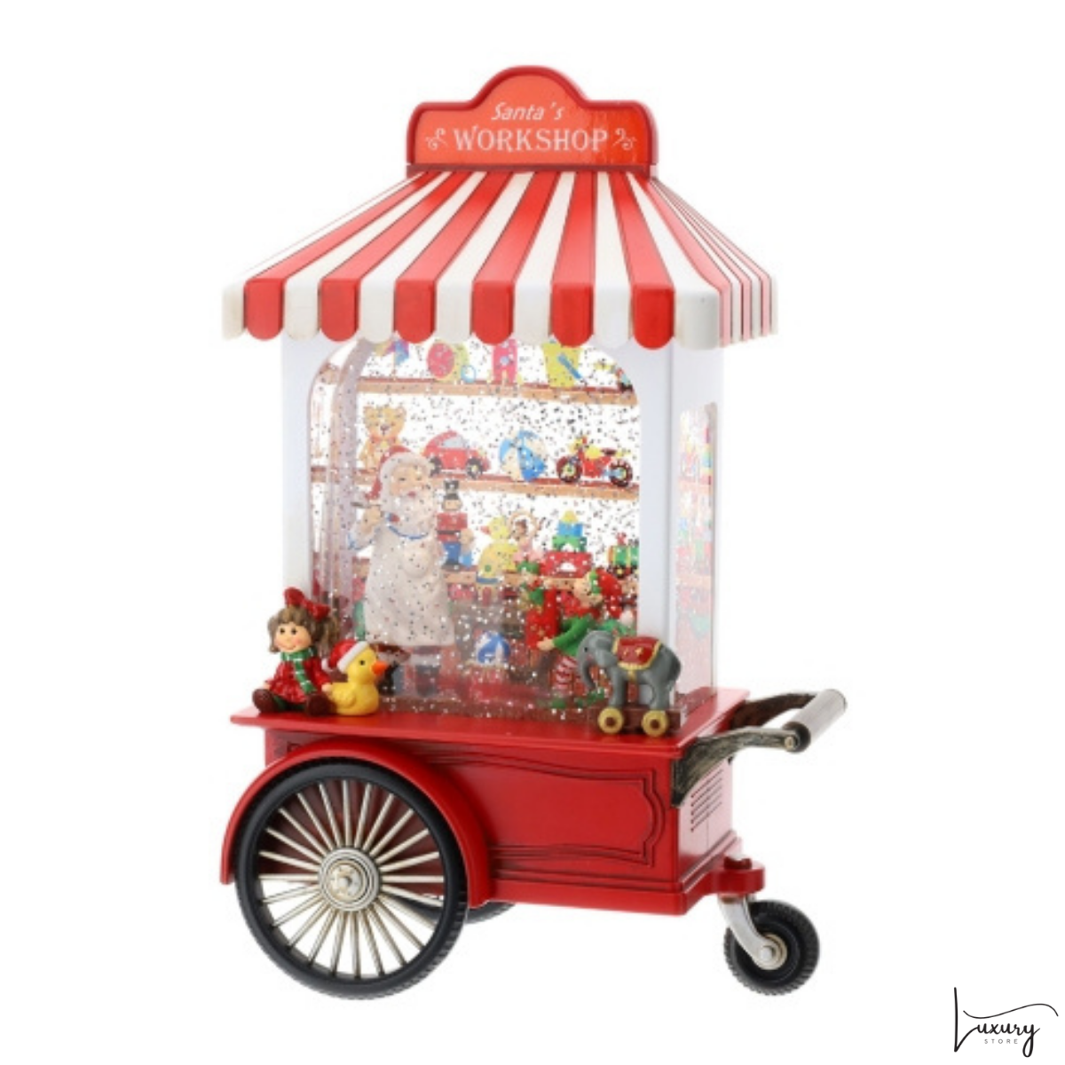 Hervit Workshop Babbo Natale con led