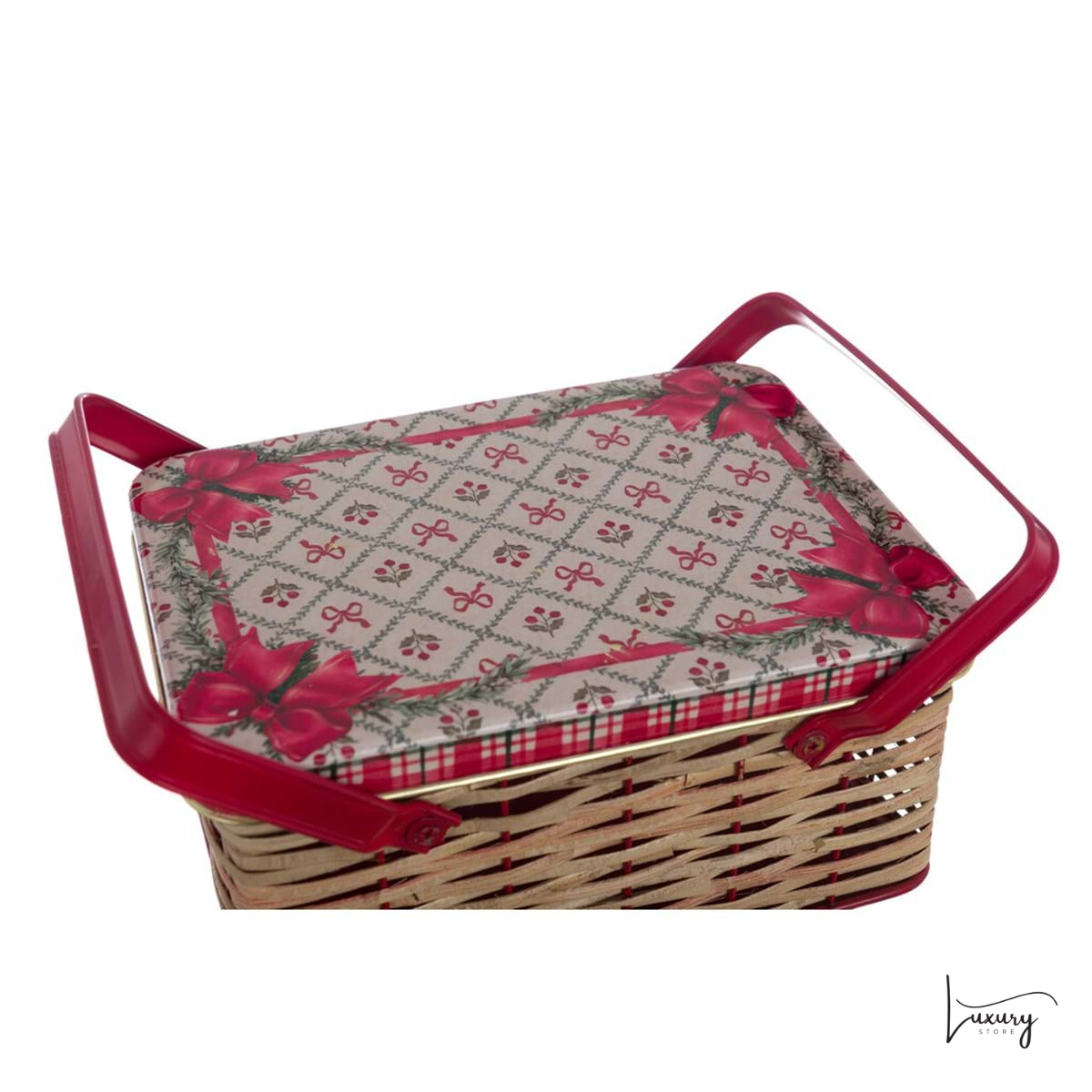Blanc Mariclo' Set 2 Cestini Favola di Natale Collection