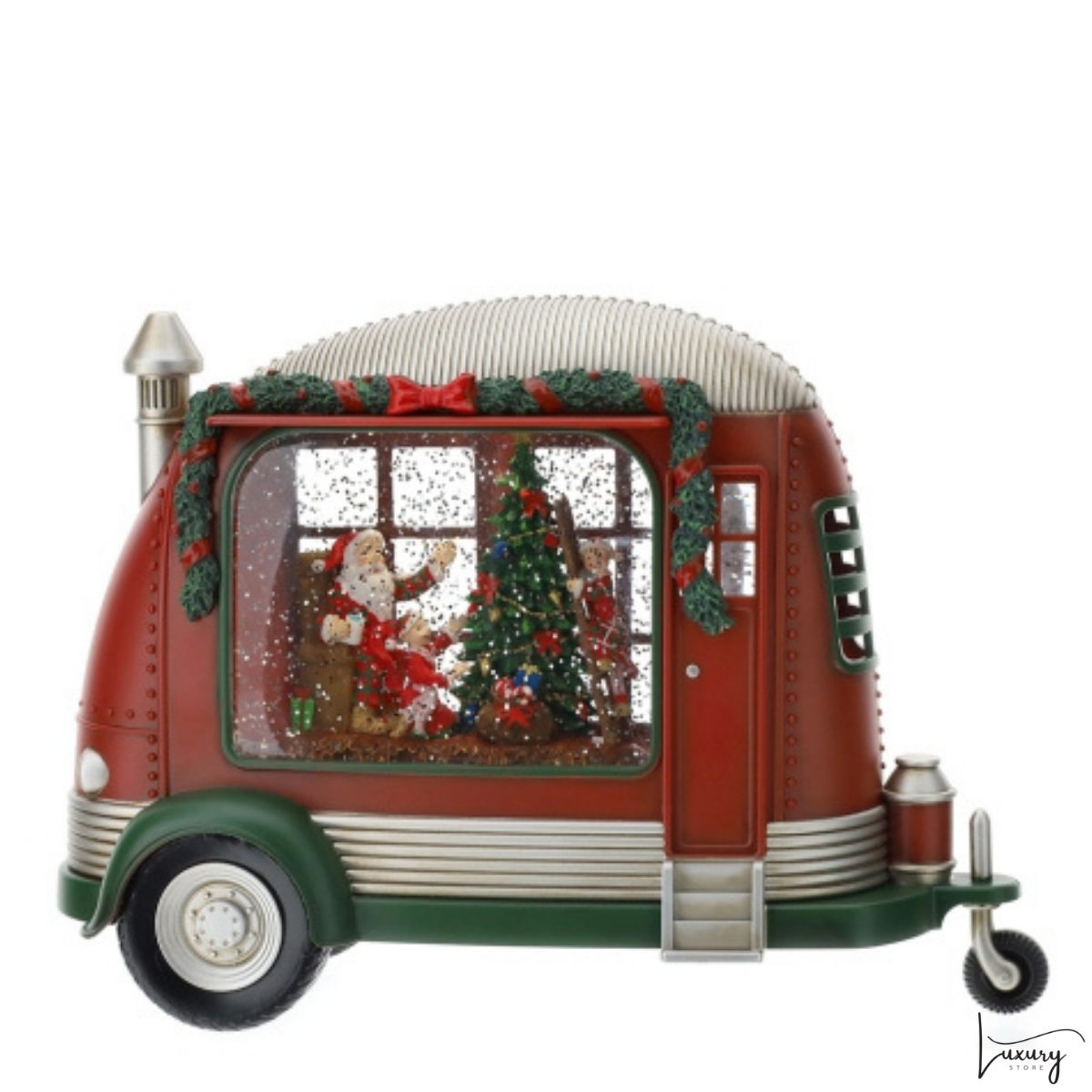 Hervit Roulotte con Babbo Natale