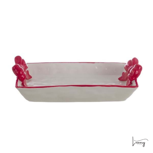 Blanc Mariclo' Vassoio Candy Cane Collection