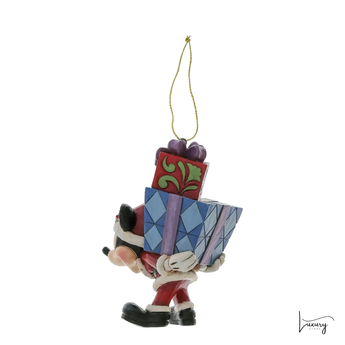 Disney Jim Shore Addobbo per Albero Topolino con pacchetti regalo