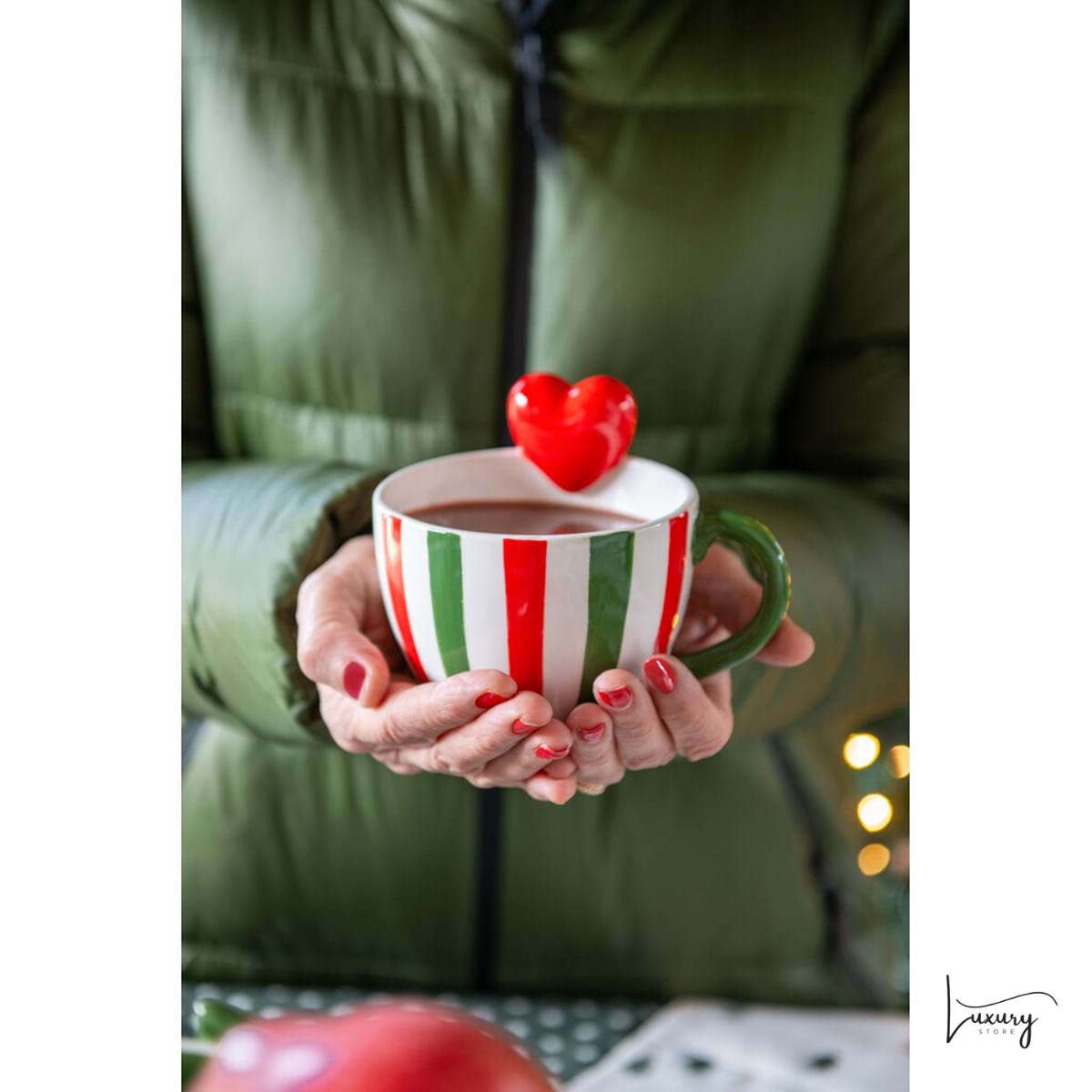 Blanc Mariclo' Mug Candy Cane Collection