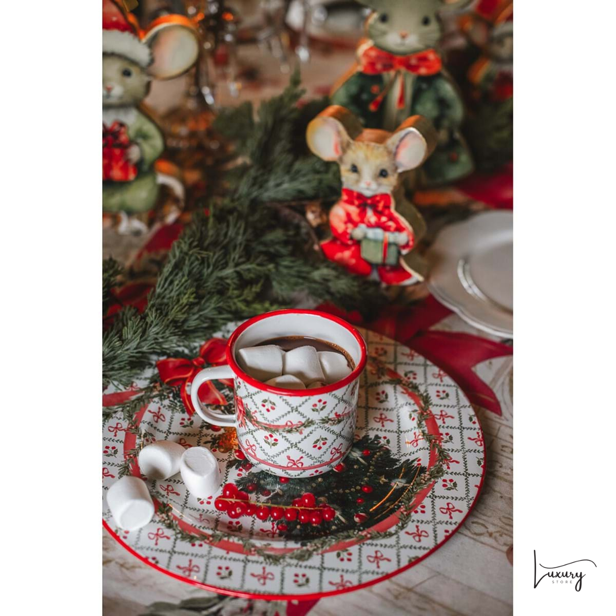 Blanc Mariclo' Tazza Mug Favola di Natale Collection