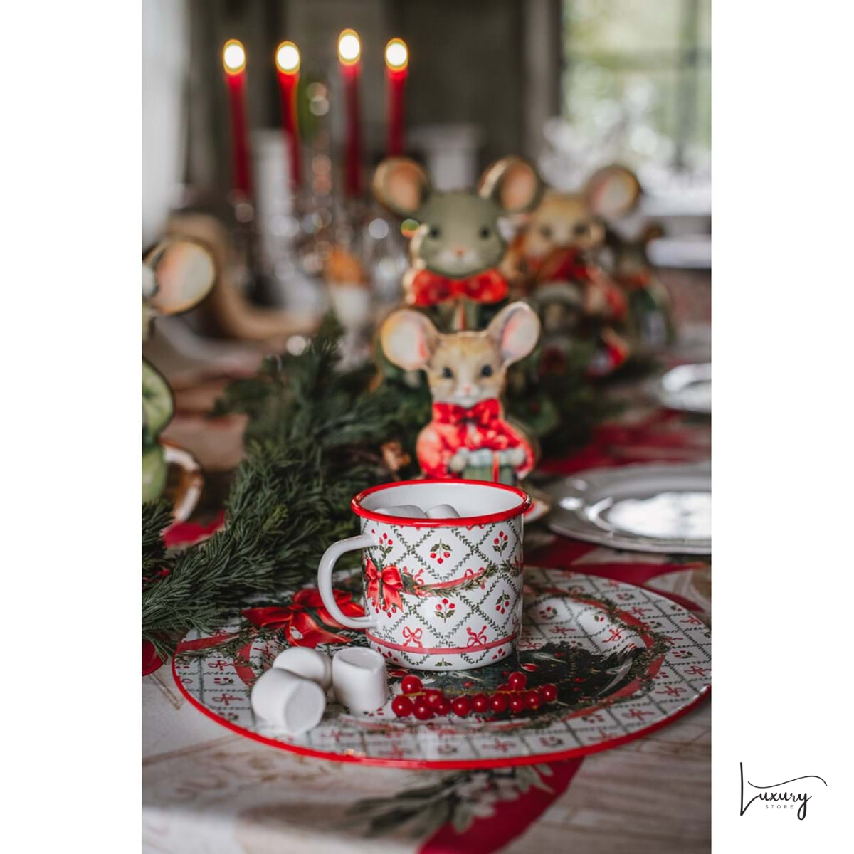 Blanc Mariclo' Tazza Mug Favola di Natale Collection