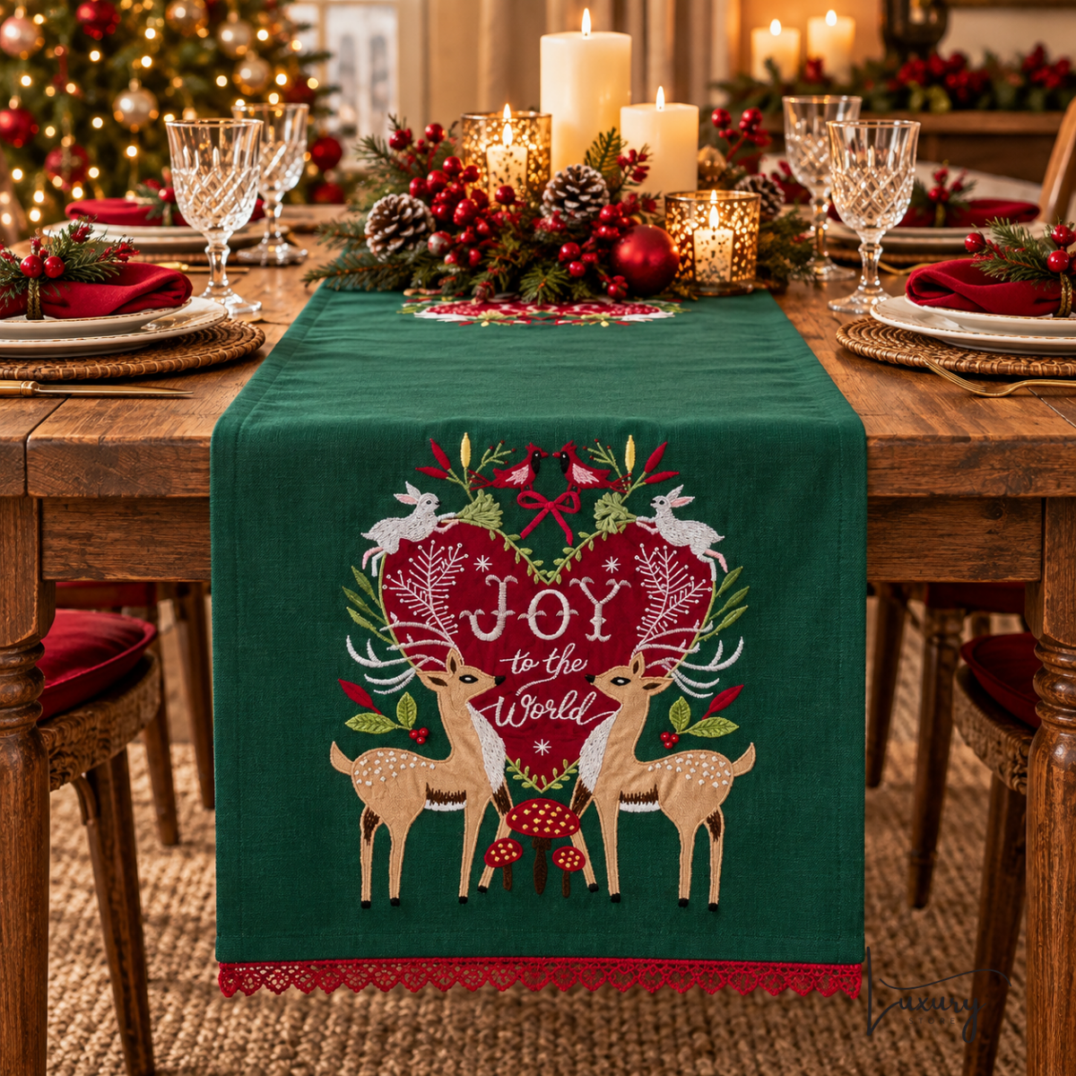 Blanc Mariclò Runner Collezione Runner di Natale