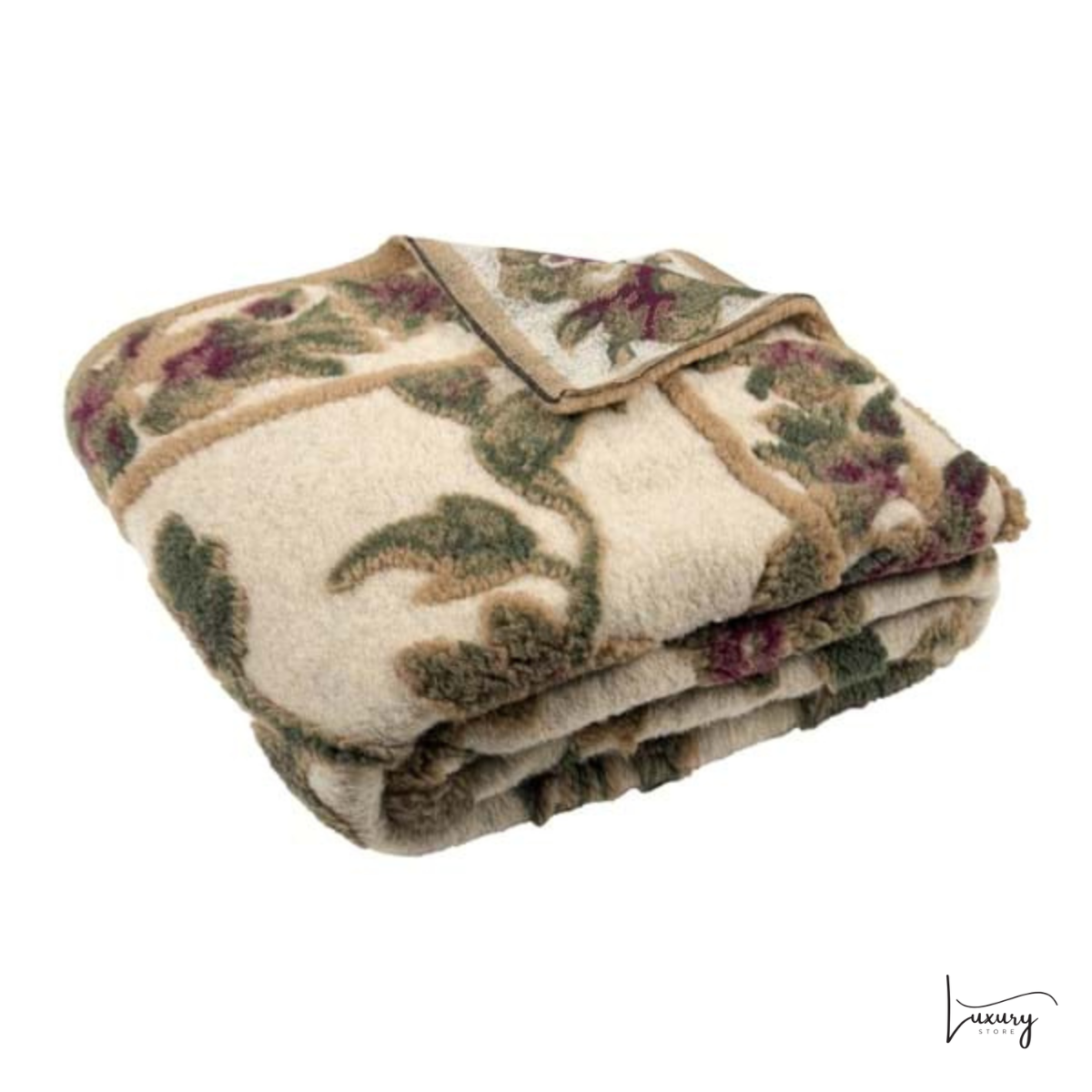 Blanc Mariclò Plaid in Lana